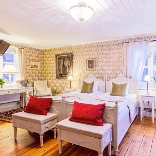 Hotellrom i Slottstugan
