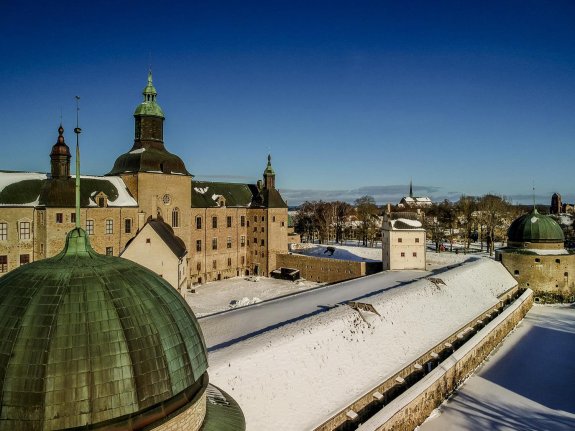 Vadstena Klosterhotel slott sett ovenfra 11